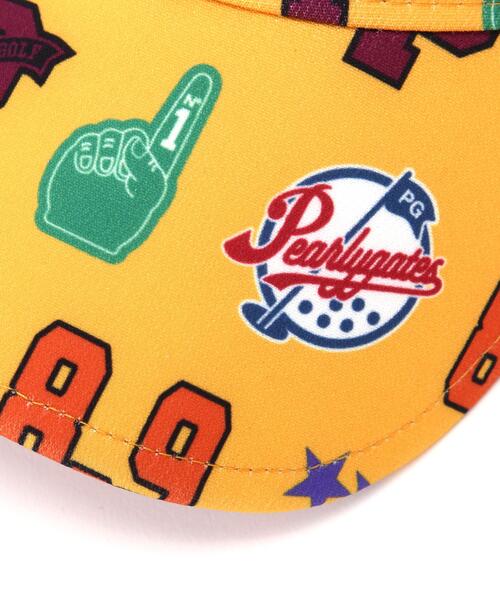 セール】【PEARLY GATES】POPベースボール柄キャップ (UNISEX