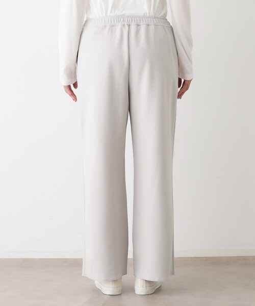 Dessin(デッサン)の「【セットアップ可/洗える】ドライタッチジョーゼットリラクシーパンツ(その他パンツ・レディース・ホワイト系/ブラック/ナチュラル・01/02/03)」の18枚目の写真