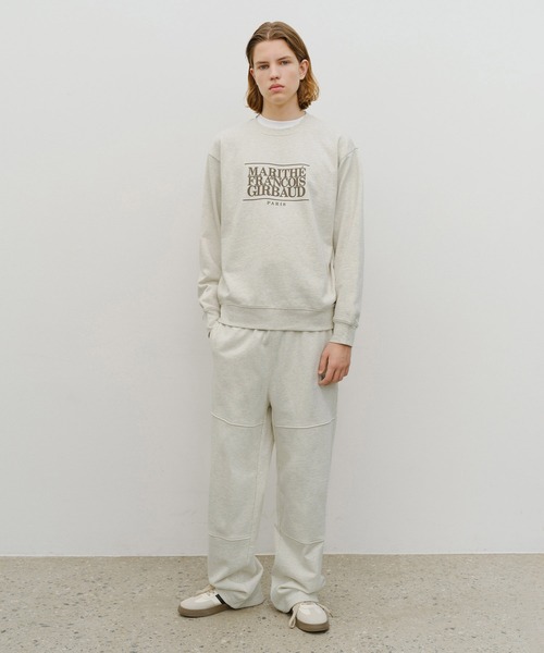 MARITHE + FRANCOIS GIRBAUD(マリテフランソワジルボー)の「CLASSIC LOGO SWEAT PANTS(スウェットパンツ・レディース・ライトグレー/オートミール/Black・SMALL/MEDIUM/LARGE/X-LARGE)」の6枚目の写真