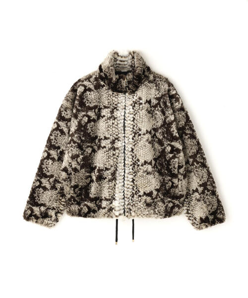 FR(13)NDS（フレンズ）の「FR(13)NDS /フレンズ/Fur Stand Python BZ（ブルゾン・メンズ・ベージュ・L/M）」の5枚目の写真