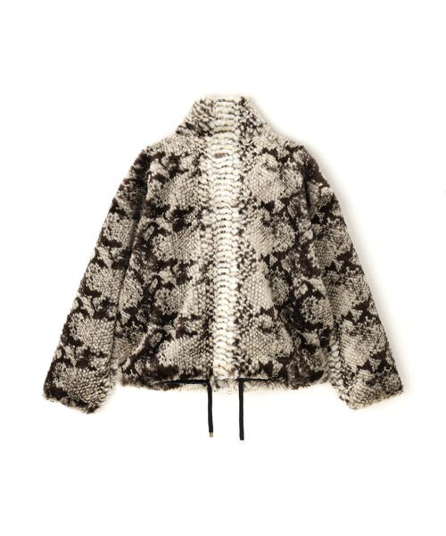 FR(13)NDS（フレンズ）の「FR(13)NDS /フレンズ/Fur Stand Python BZ（ブルゾン・メンズ・ベージュ・L/M）」の6枚目の写真