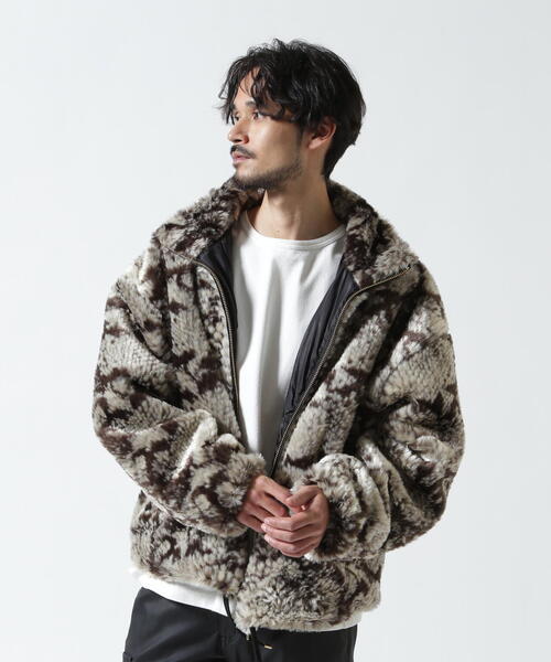 FR(13)NDS（フレンズ）の「FR(13)NDS /フレンズ/Fur Stand Python BZ（ブルゾン・メンズ・ベージュ・L/M）」の15枚目の写真
