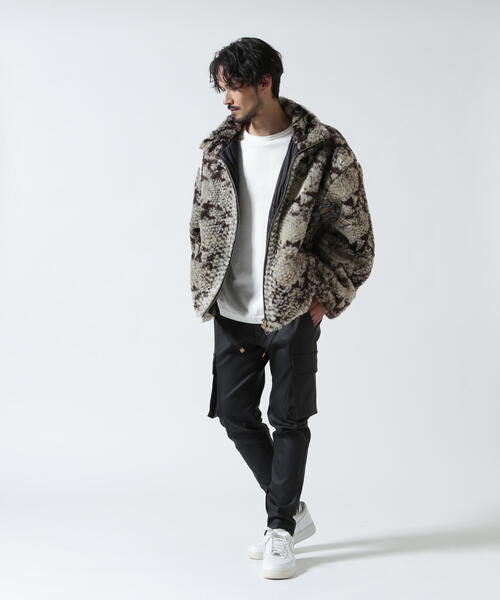 FR(13)NDS（フレンズ）の「FR(13)NDS /フレンズ/Fur Stand Python BZ（ブルゾン・メンズ・ベージュ・L/M）」の16枚目の写真