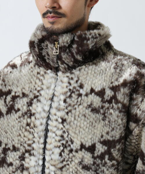 FR(13)NDS（フレンズ）の「FR(13)NDS /フレンズ/Fur Stand Python BZ（ブルゾン・メンズ・ベージュ・L/M）」の20枚目の写真