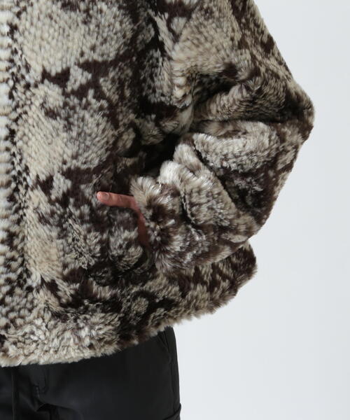 FR(13)NDS（フレンズ）の「FR(13)NDS /フレンズ/Fur Stand Python BZ（ブルゾン・メンズ・ベージュ・L/M）」の22枚目の写真