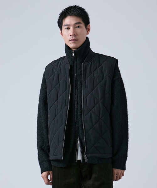 エディバウアー　biotop別注キルティングベスト セール】Eddie Bauer 別注 中綿 キルティングベスト（ダウンベスト
