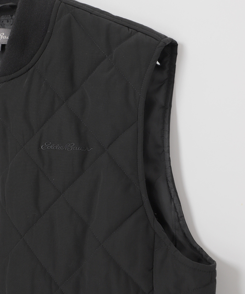 セール】Eddie Bauer 別注 中綿 キルティングベスト（ダウンベスト