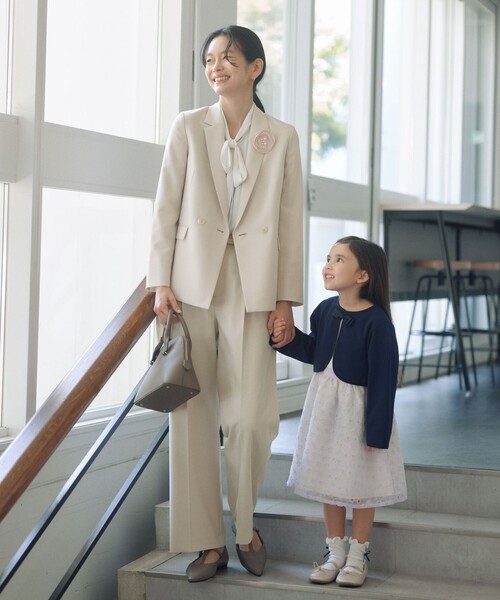 size SHORT/TALLあり］パウドレ ワイド パンツ ナチュラル（スラックス