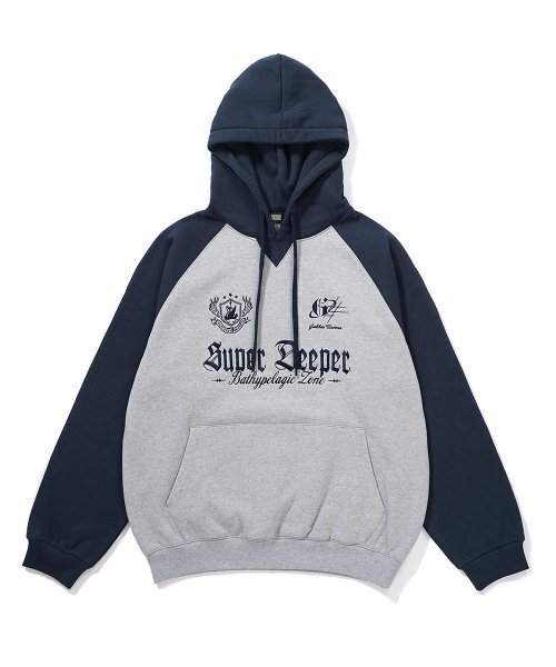 GAKKAI UNIONS(ガッカイユニオンズ)の「エクスペディションラグランフードTグレー(パーカー・レディース・その他・MEDIUM/LARGE)」の2枚目の写真