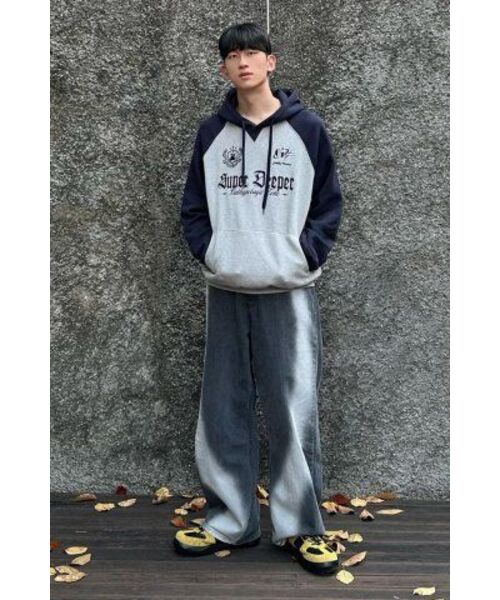 GAKKAI UNIONS(ガッカイユニオンズ)の「エクスペディションラグランフードTグレー(パーカー・レディース・その他・MEDIUM/LARGE)」の6枚目の写真