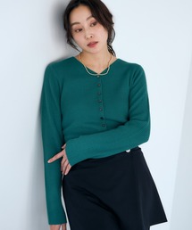 Elura | 毛玉しらずリブカーディガン/618399(カーディガン/ボレロ)