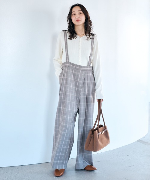 Elura（エルーラ）の「毛玉しらずリブカーディガン/618399（カーディガン/ボレロ・レディース・ホワイト/ターコイズブルー/ブラック・LARGE/MEDIUM）」の4枚目の写真