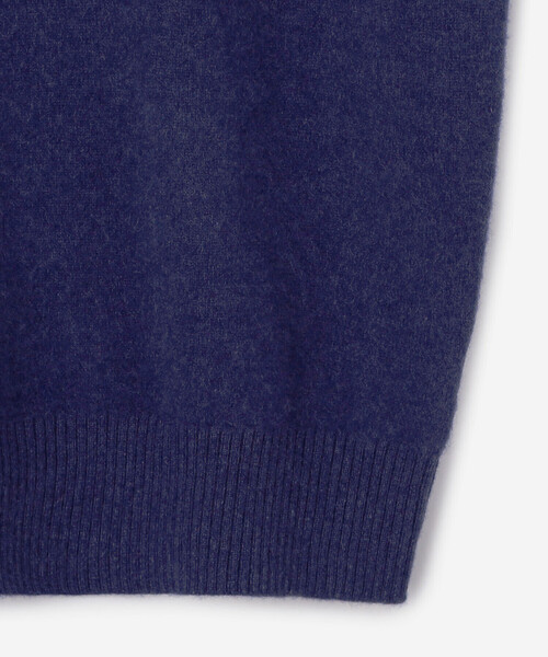 Morris & Sons（モリスアンドサンズ）の「MORRIS & SONS | カシミヤ クルーネックニット MEN（ニット/セーター・メンズ・ブラック/ブルー/オレンジ・2/3/4）」の12枚目の写真