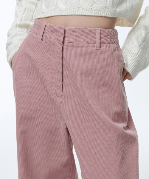 MUSINSA STANDARD WOMAN（ムシンサスタンダードウーマン）の「ウィメンズワイドコーデュロイパンツ[ピンク]（その他パンツ・レディース・その他・30/24/25/26/27/28/29）」の6枚目の写真