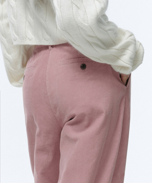 MUSINSA STANDARD WOMAN（ムシンサスタンダードウーマン）の「ウィメンズワイドコーデュロイパンツ[ピンク]（その他パンツ・レディース・その他・30/24/25/26/27/28/29）」の7枚目の写真