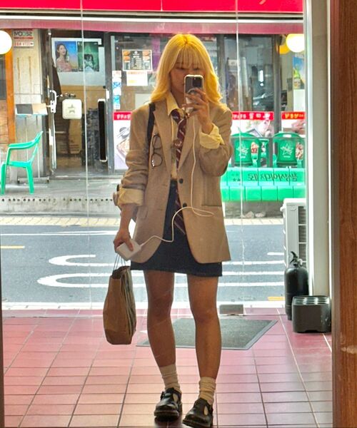 MUSINSA STANDARD（ムシンサスタンダード）の「リラックスドウォッシュドポプリンシャツ[レモン]（シャツ/ブラウス・メンズ・その他・SMALL/MEDIUM/LARGE/X-LARGE/XX-LARGE）」の14枚目の写真
