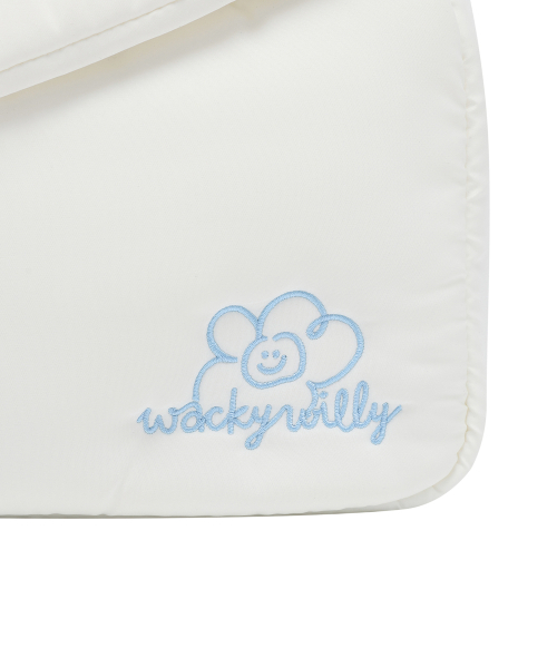 Wacky WiLLy(ワッキーウィリー)の「リリーミディアムダウンバッグアイボリー(ショルダーバッグ・レディース・その他・FREE)」の5枚目の写真