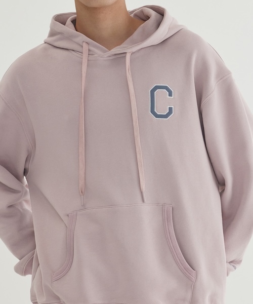 COVERNAT(カバーナット)の「C LOGO HOODIE(パーカー・メンズ・オートミール/ブラック/チャコールグレー/ヘザーグレー/ライトピンク・XX-LARGE/X-LARGE/LARGE/MEDIUM/SMALL/X-SMALL)」の19枚目の写真