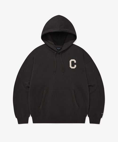 COVERNAT(カバーナット)の「C LOGO HOODIE(パーカー・メンズ・オートミール/ブラック/チャコールグレー/ヘザーグレー/ライトピンク・XX-LARGE/X-LARGE/LARGE/MEDIUM/SMALL/X-SMALL)」の1枚目の写真