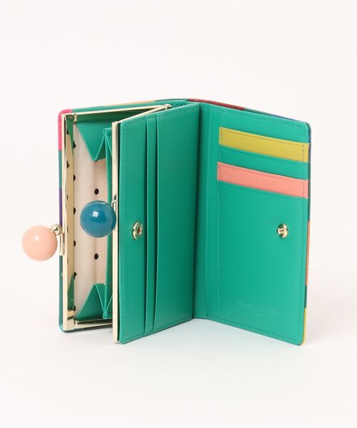がま口折財布 ツモリチサト カラフルズームドット（財布）｜tsumori
