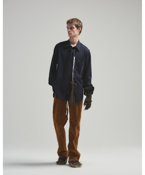 BED J.W. FORD（ベッドフォード）の「Daily（その他パンツ・メンズ・ネイビー/ブラウン・1）」の7枚目の写真