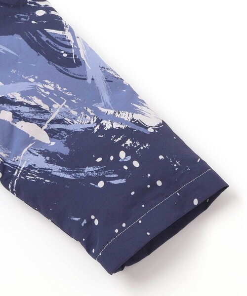 BeBe（ベベ）の「【撥水加工】アイスバーグプリントフード中綿コート（ダウンジャケット/コート・キッズ・ブルー系その他・110cm/120cm/130cm/140cm/150cm/100cm）」の12枚目の写真