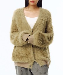 【UNISEX】PHOS333／Hairy カーディガン