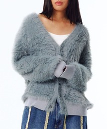 PHOS333（フォースサンサンサン）の「【UNISEX】PHOS333／Hairy カーディガン（カーディガン/ボレロ）」