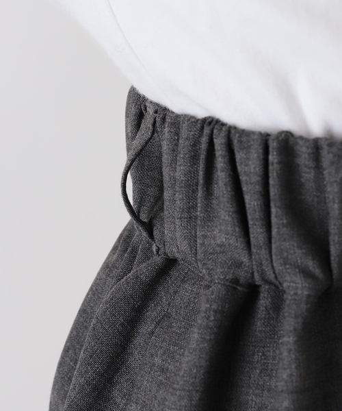 journal standard L'essage(ジャーナルスタンダードレサージュ)の「【A VACATION/ア ヴァケーション】AVC GATHER SK_T:スカート(スカート・レディース・チャコールグレー・FREE)」の9枚目の写真