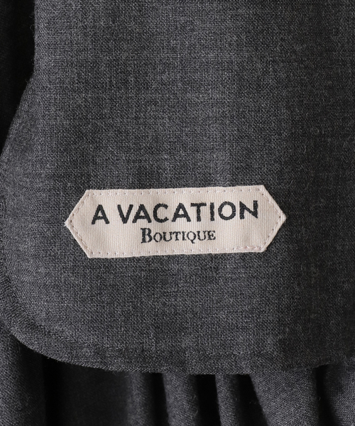journal standard L'essage(ジャーナルスタンダードレサージュ)の「【A VACATION/ア ヴァケーション】AVC GATHER SK_T:スカート(スカート・レディース・チャコールグレー・FREE)」の6枚目の写真