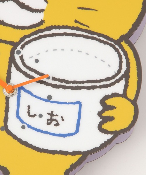 塩まき壁掛け時計[ノラネコぐんだんコラボ]（掛け時計）｜studio CLIP