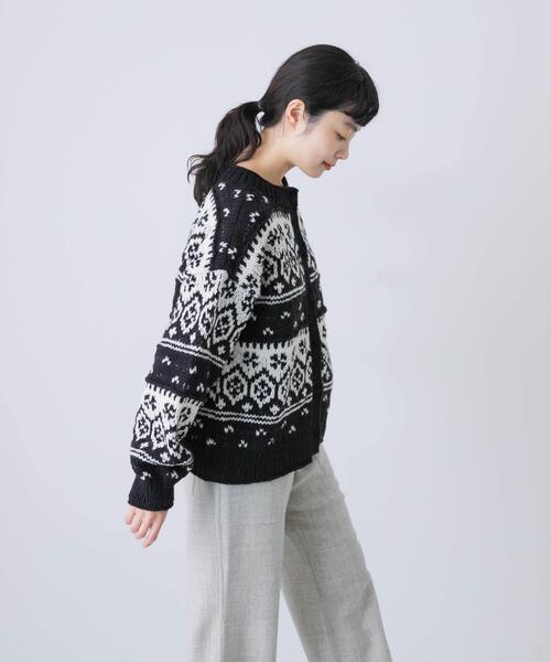 ペルーノルディックカーディガン（カーディガン/ボレロ）｜かぐれ