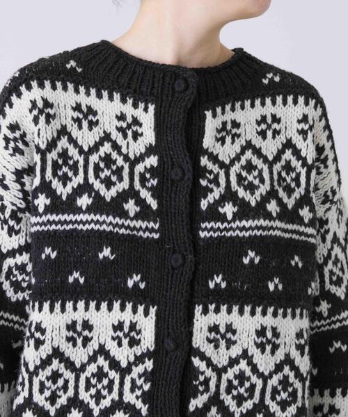 ペルーノルディックカーディガン（カーディガン/ボレロ）｜かぐれ