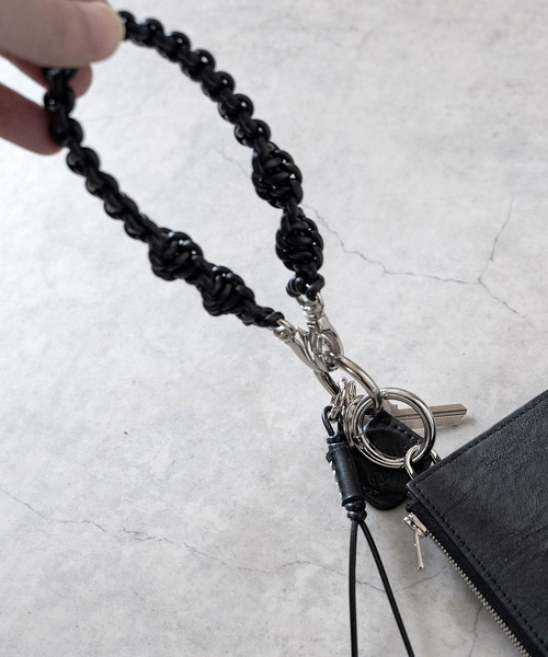 SENTI センティ / BRAIDING LEATHER HAND STRAP ブレーディングレザー