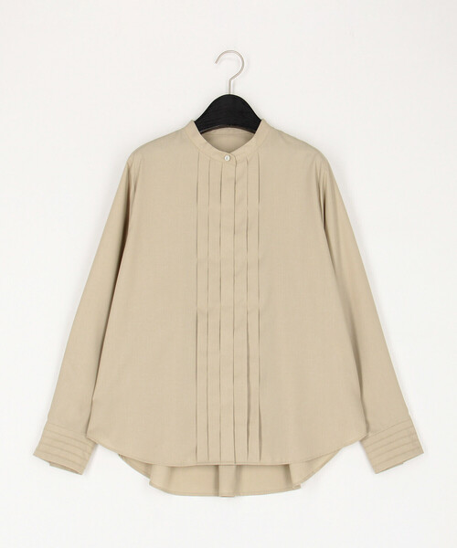 COMME CA(コムサ)の「〔 Sサイズ 〕 フルダルスパンマイクロピーチ ブラウス(シャツ/ブラウス・レディース・ベージュ・5号)」の1枚目の写真