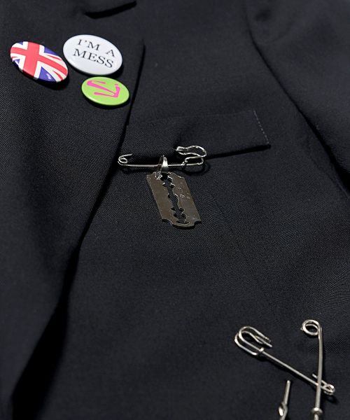 SCHISM INDUCING(スキズムインデューシング)の「NOBU JACKET BLACK(テーラードジャケット・レディース・その他・SMALL/MEDIUM/LARGE)」の4枚目の写真