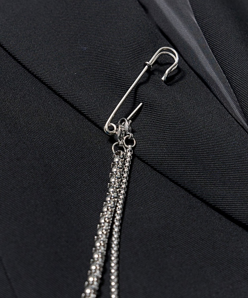 SCHISM INDUCING(スキズムインデューシング)の「NOBU JACKET BLACK(テーラードジャケット・レディース・その他・SMALL/MEDIUM/LARGE)」の5枚目の写真