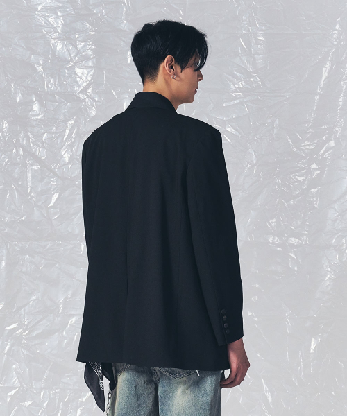 SCHISM INDUCING(スキズムインデューシング)の「NOBU JACKET BLACK(テーラードジャケット・レディース・その他・SMALL/MEDIUM/LARGE)」の16枚目の写真