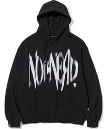 NOT4NERD(�m�b�g�t�H�[�i�[�h)��Thorn Logo Pullover Hood - Black(�p�[�J�[)