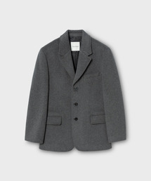 ウールカシミヤブレンド3ボタンジャケット_MEDIUM GREY