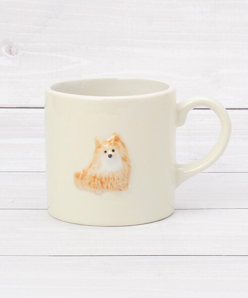 one'sterrace(ワンズテラス)の「ルルワン マグ 270ml(グラス/マグカップ/タンブラー・レディース・ホワイト系9/ピンク系9/ブルー系その他7・99)」の1枚目の写真