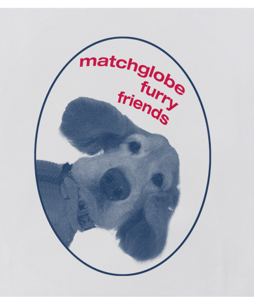 MATCHGLOBE(マッチグローブ)の「フューリーフレンズクロップティー(ホワイト)(Tシャツ/カットソー・レディース・その他・FREE)」の4枚目の写真