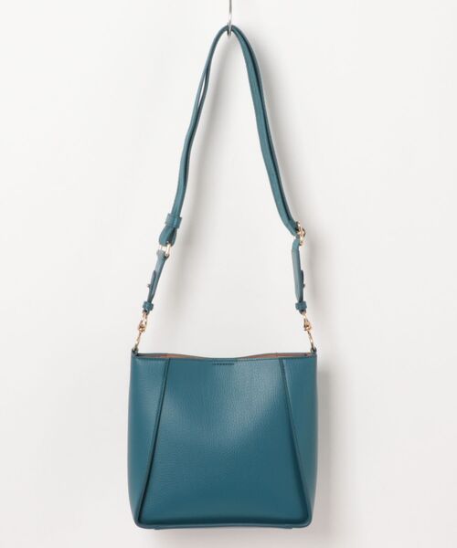 STELLA McCARTNEY（ステラマッカートニー）の「Logo Square Crossbody Bag / ロゴ スクエア クロスボディ バッグ（ショルダーバッグ・レディース・ブルー系その他・ONE SIZE）」の2枚目の写真