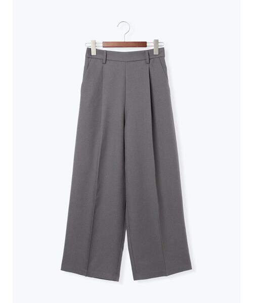 Te chichi TERRASSE(テチチテラス)の「タックストレートパンツ(その他パンツ・レディース・グレー/ブラック/ベージュ/ネイビー・L/M)」の21枚目の写真