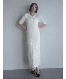 ソンイさんコラボ】LADYチュールショールキャミドレス（ドレス