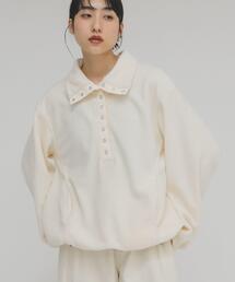 KBF | ハーフスナップフリースプルオーバー(その他トップス)