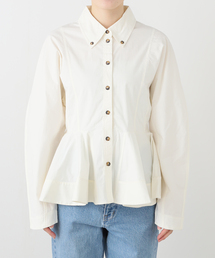 GANNI（ガニー）の「＜GANNI（ガニー）＞チェック ブラウス