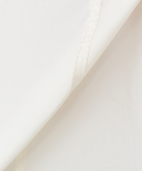 GANNI（ガニー）の「【GANNI/ガニー】Stretch Cotton Peplum Shirt：シャツ（シャツ/ブラウス・レディース・アイボリー・36）」の8枚目の写真