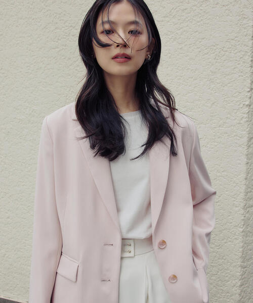 NATURAL BEAUTY BASIC（ナチュラルビューティーベーシック）の「◇シアーカフスカットソー（Tシャツ/カットソー・レディース・オフホワイト/グリーン系その他3/ブラック・FREE）」の5枚目の写真