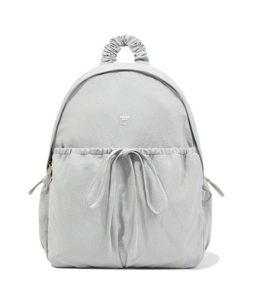 COVERNAT(カバーナット)の「CLOVERHEART TOP HANDLE SHIRRING NYLON BACKPACK(バックパック/リュック・レディース・ブラック/ブルー・FREE)」の8枚目の写真